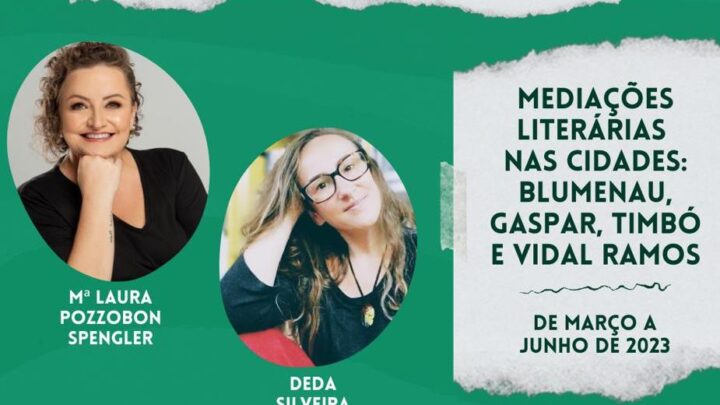 Projeto de mediações de literatura infantil circula por escolas de Blumenau, Gaspar, Timbó e Vidal Ramos até junho deste ano