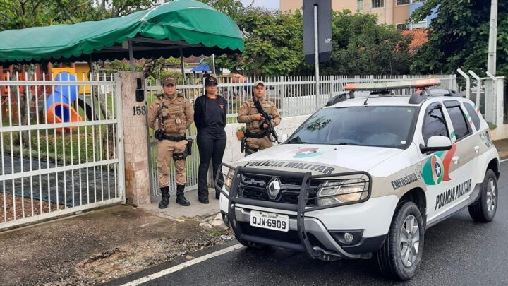 Indaial – Escolas e Unidades terão rondas da Polícia Militar e presença de vigilantes para garantir a segurança dos estudantes