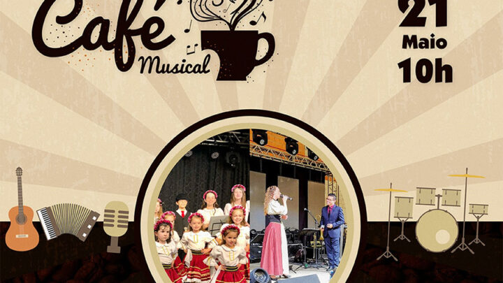 Café Musical com os Grupos Cuore Trentino e Colibri é dia 21 de maio