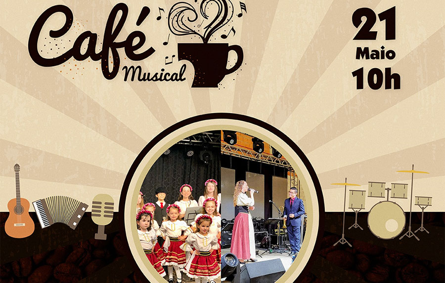 Café Musical com os Grupos Cuore Trentino e Colibri é dia 21 de maio Café Musical com os Grupos Cuore Trentino e Colibri é dia 21 de maio