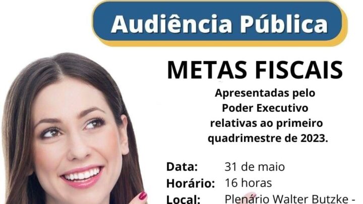 Câmara de Timbó – Audiência Pública sobre Metas Fiscais será nesta quarta-feira, dia 31