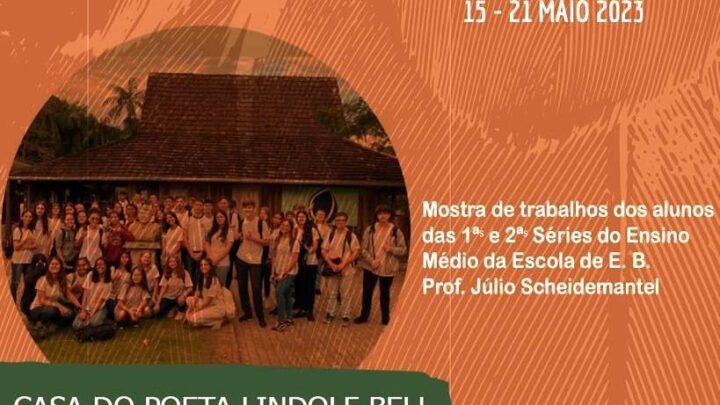 Casa do Poeta Lindolf Bell promove exposição temporária “Tom Natural”