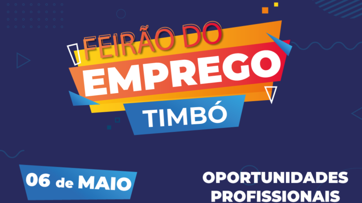 Confira quais as vagas disponíveis no Feirão do Emprego de Timbó neste sábado