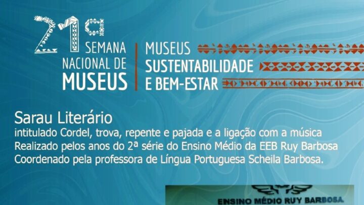 Museu da Música recebe Sarau Literário nesta quarta-feira