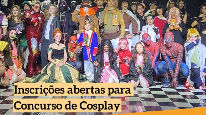 Inscrições abertas para Concurso de Cosplay na Feira do Livro de Timbó