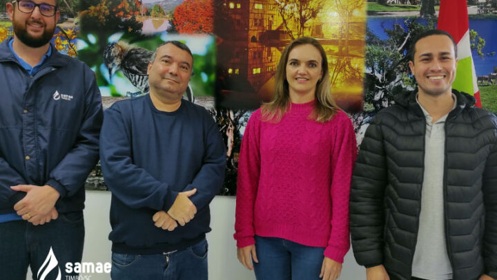 Comitiva do Espírito Santo visita SAMAE Timbó em busca de inovação