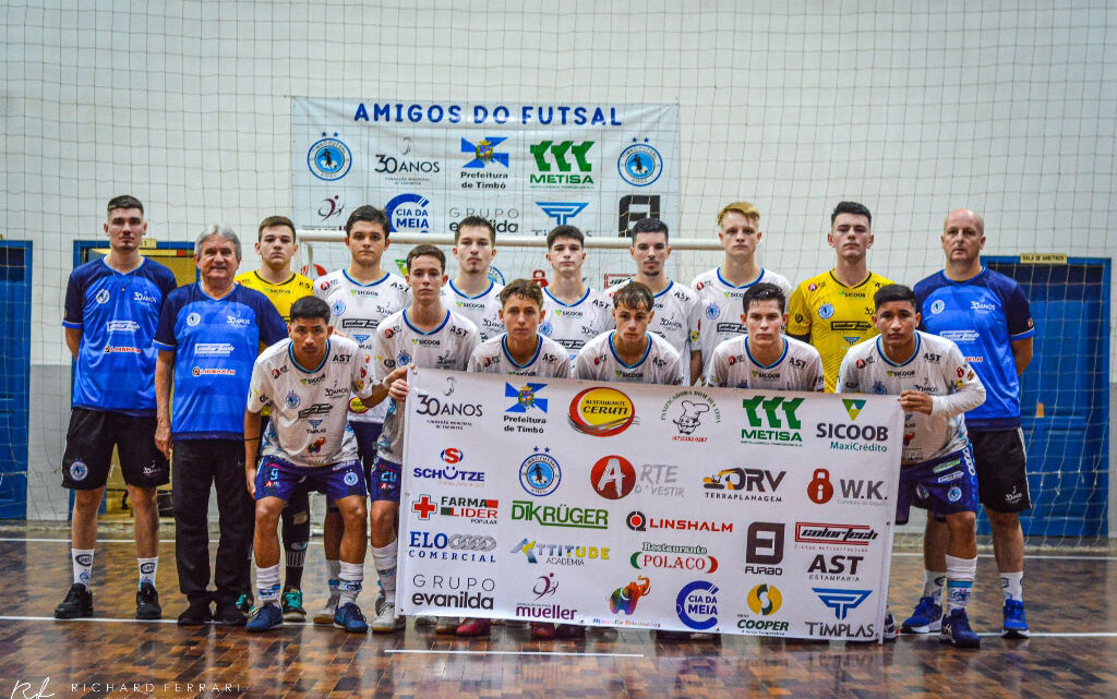 Associação Timbó Futsal na etapa Microrregional da Olimpíada Estudantil de Santa Catarina – OLESC 2023