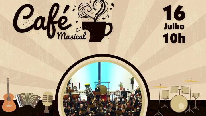 Café Musical com Banda Municipal Professor João Müller é dia 16 de julho