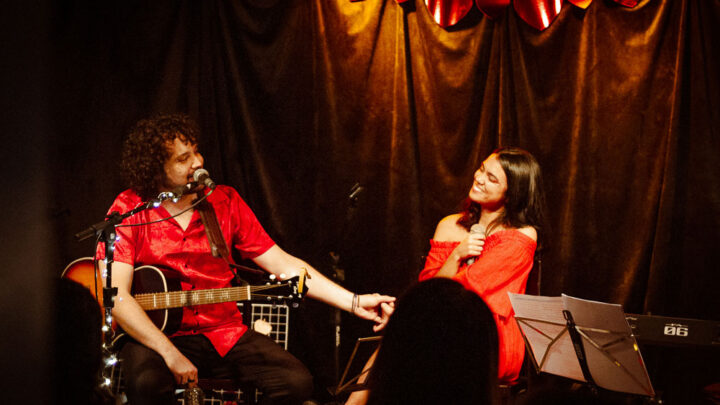 Léo Vieira e Laura Macedo fazem show-duo, no Salvador Cozinha, em Blumenau