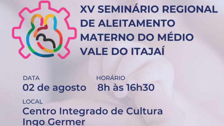 Timbó sedia Seminário Regional de Aleitamento Materno