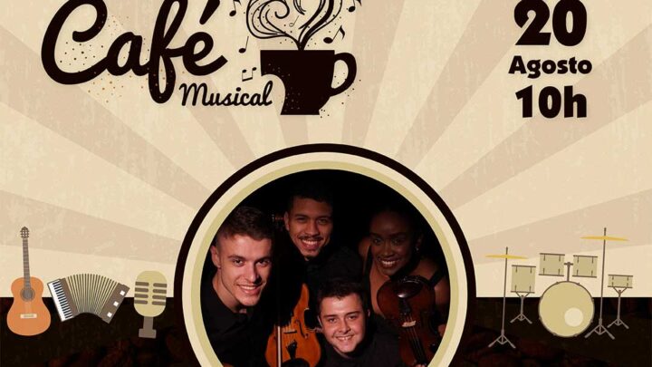 Timbó – Café Musical com Quarteto de Cordas da UDESC é dia 20 de agosto