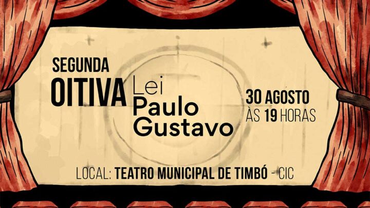Timbó realiza segunda reunião sobre distribuição de recursos da Lei Paulo Gustavo dia 30 de agosto
