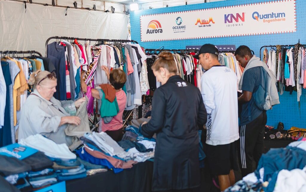 Campanha do Agasalho “Você é a peça que faltava” supera um milhão de peças arrecadadas