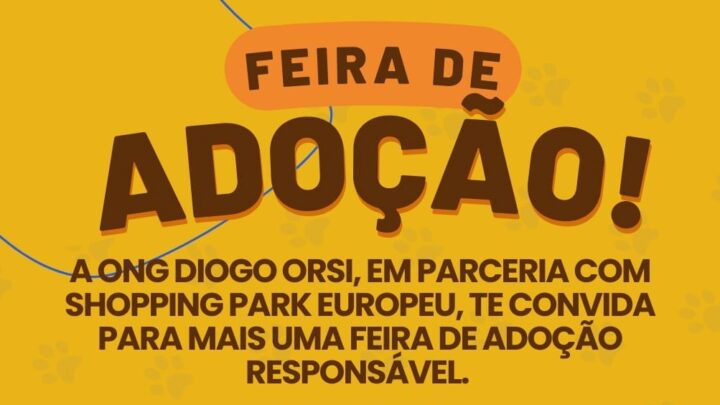 ONG realiza feira de adoção de cães resgatados em Blumenau