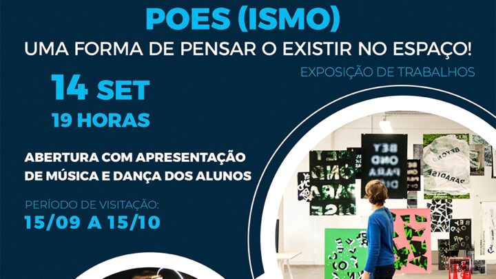 Casa do Poeta Lindolf Bell promove lançamento da exposição de alunos da Escola Cetisa