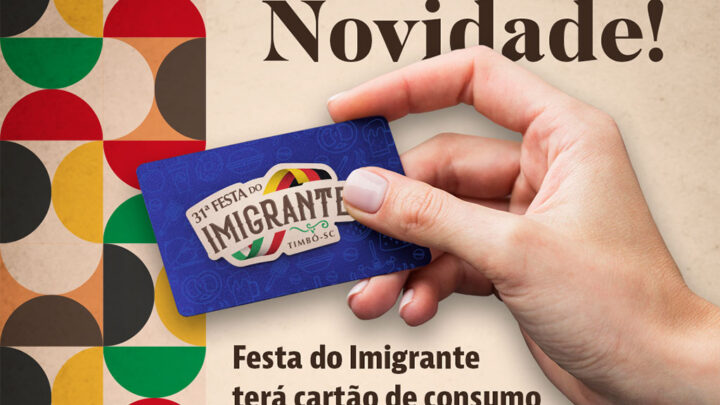 Pela primeira vez Festa do Imigrante terá cartão de consumo