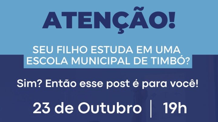 Proponentes à gestão das escolas municipais apresentam seus projetos para a comunidade escolar na segunda-feira