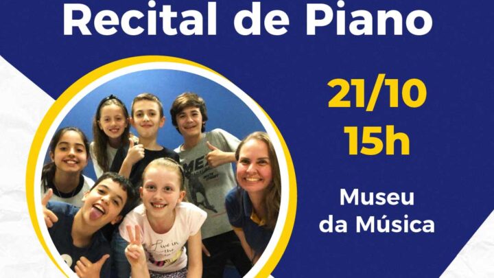 Recital de Piano dos Alunos da Fundação de Cultura e Turismo de Timbó é neste sábado