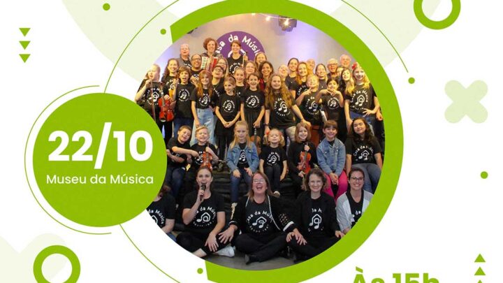 Recital com Casa da Música de Jaraguá do Sul acontece neste domingo 22 de outubro