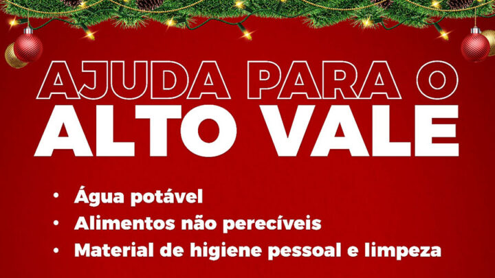 Prefeitura de Timbó recebe donativos para cidades do Alto Vale