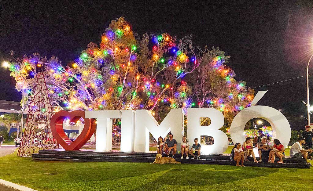 Grande público prestigia primeiro final de semana do Natal Mais Encantado de Timbó