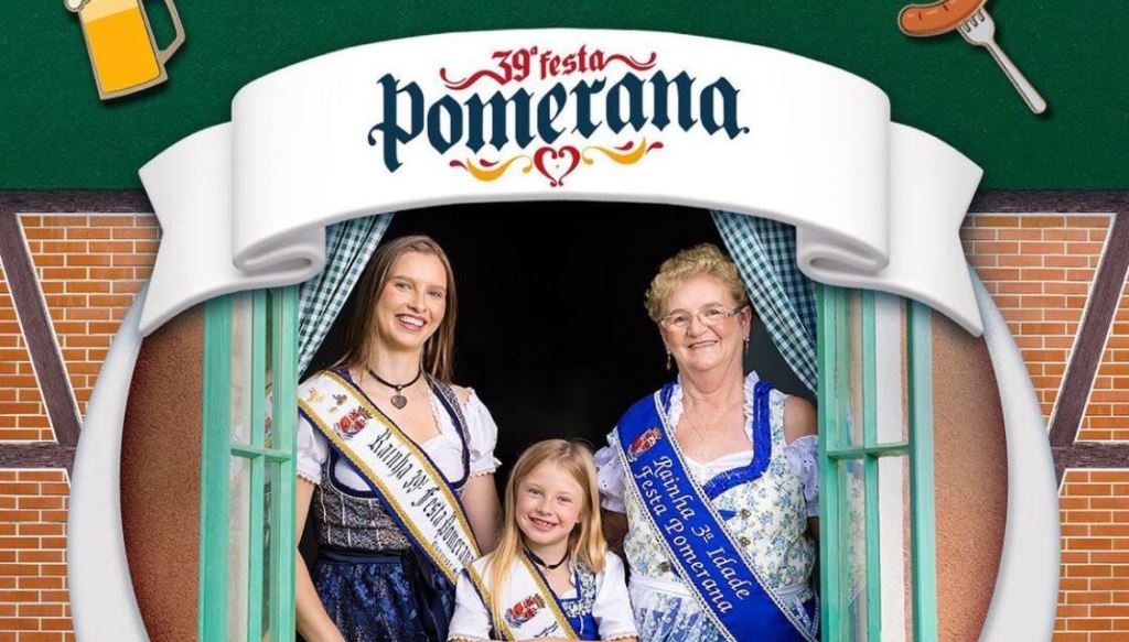 39ª Festa Pomerana celebra tradição que ultrapassa gerações nos 200 anos da imigração alemã no Brasil 39ª Festa Pomerana celebra tradição que ultrapassa gerações nos 200 anos da imigração alemã no Brasil
