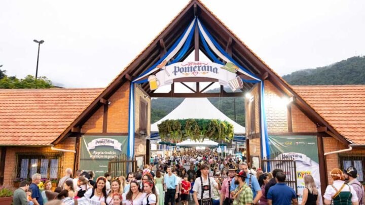 Festa Pomerana – Fim de semana reúne mais de 33 mil pessoas em Pomerode
