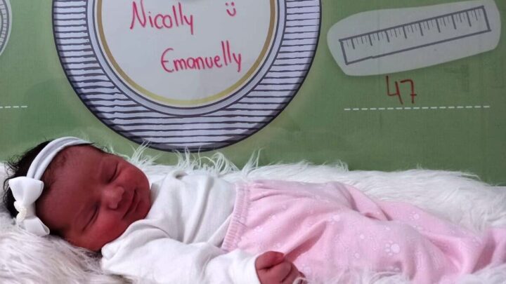 É menina o primeiro bebê de 2024 nascido no Hospital Oase