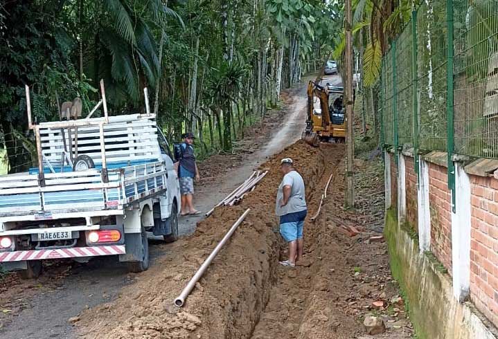 Timbó – Centro vai receber novas redes de abastecimento
