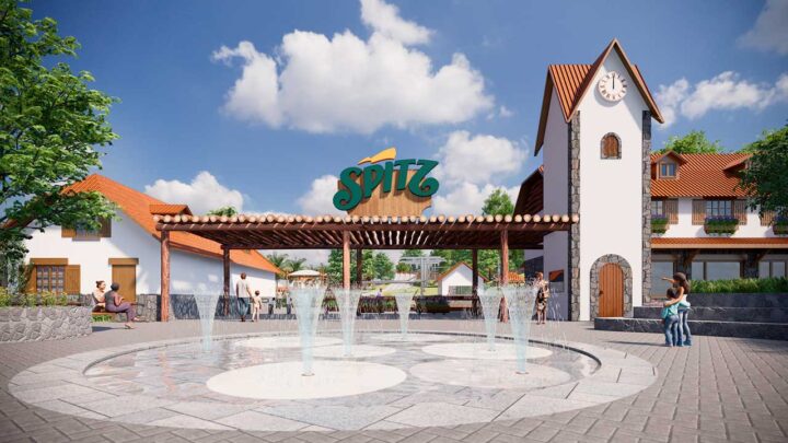 Centro Cultural de Pomerode (SC) terá praça de 800 metros quadrados com chafariz de águas dançantes