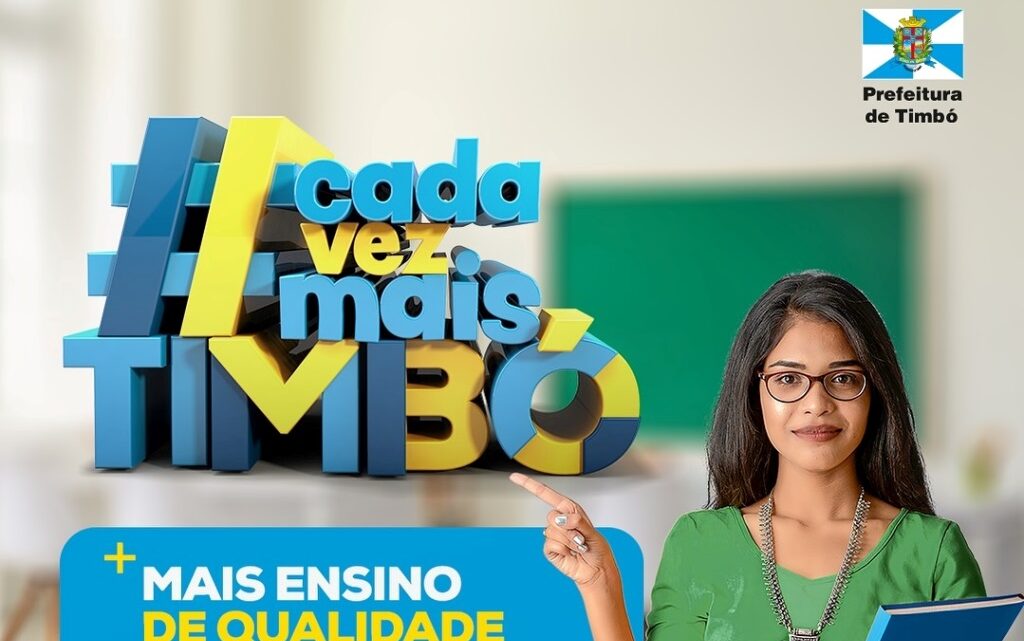 Cada Vez MAIS ensino de qualidade para você!