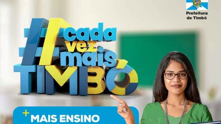 Cada Vez MAIS ensino de qualidade para você!