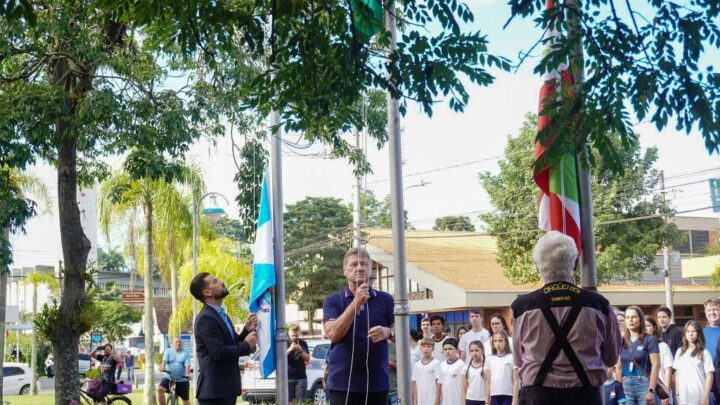 Timbó celebra 90 anos de emancipação com cerimonial e homenagens
