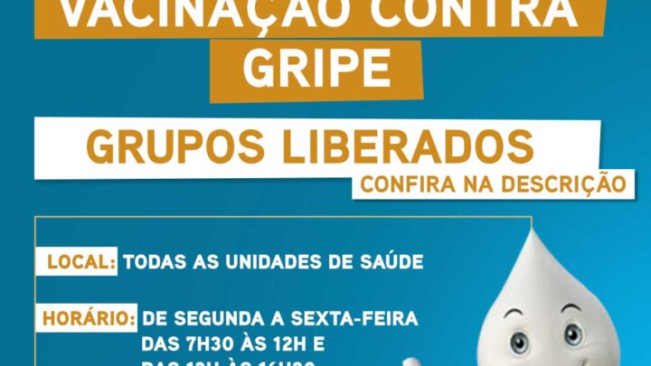 Timbó inicia Campanha nacional de vacinação contra gripe