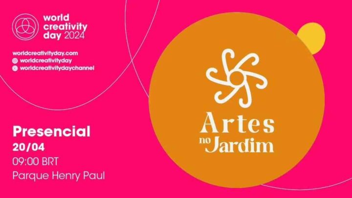 Dia Mundial da Criatividade será marcado por eventos em Timbó e a Associação Artes no Jardim