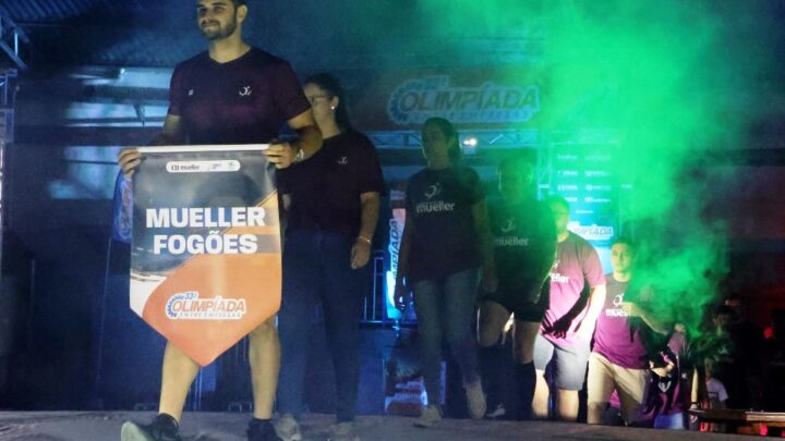 33ª Olimpíada Entre Empresas de Timbó tem abertura oficial e primeiro final de semana de competições