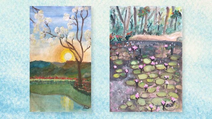 Casa do Poeta Lindolf Bell recebe exposição de aquarelas de Décio Saut