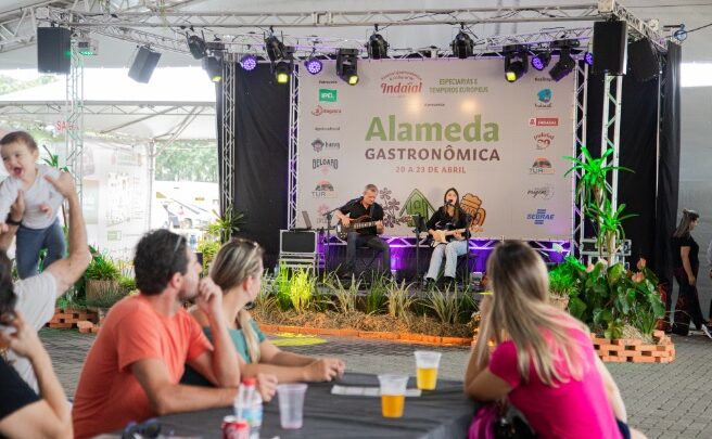 Festival Gastronômico de Indaial receberá o público no formato “Festival de Rua”