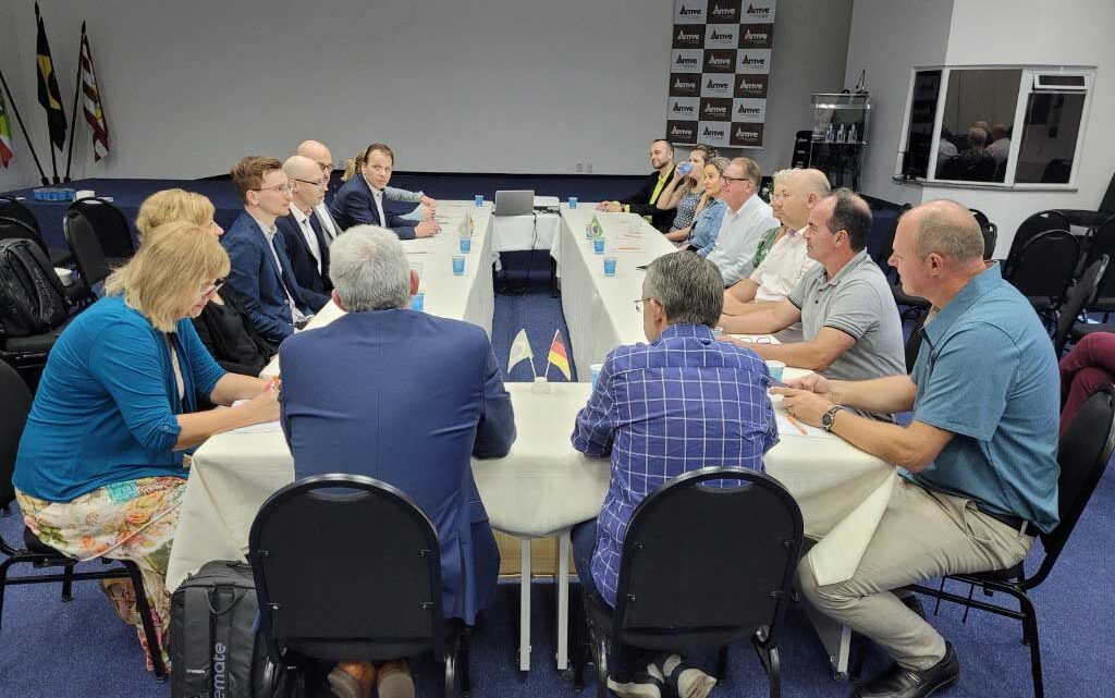 Amve recebe comitiva do Distrito de Karlsruhe nesta sexta-feira (5)