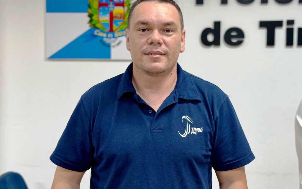 Marlon Rahn assume a Fundação Municipal de Esportes de Timbó