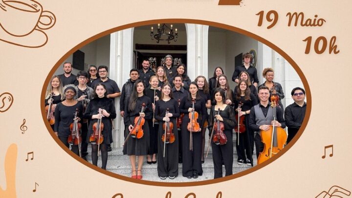 Café Musical com Grupo de Cordas do Teatro Carlos Gomes é neste domingo 19 de maio