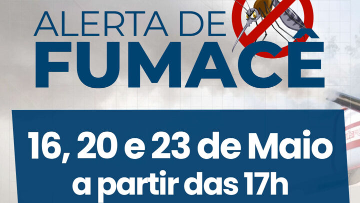 Combate à Dengue – Confira os locais onde será aplicado fumacê nesta quinta-feira em Timbó