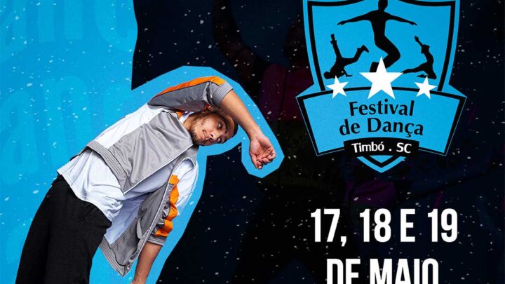 Festival de Dança de Timbó acontece de 17 a 19 de maio