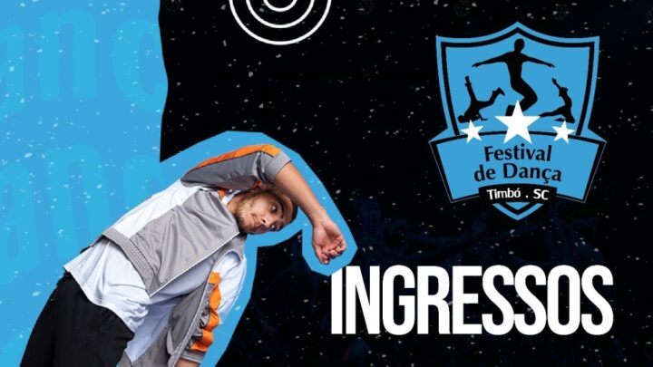 Garanta seu ingresso para o Festival de Dança de Timbó que acontece neste final de semana