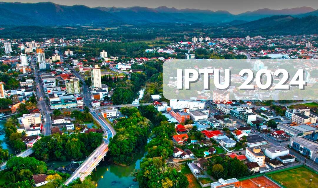 Timbó começa a entregar carnês do IPTU 2024 Timbó começa a entregar carnês do IPTU 2024