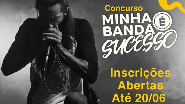 Abertas as inscrições para o Concurso “Minha Banda é Sucesso”