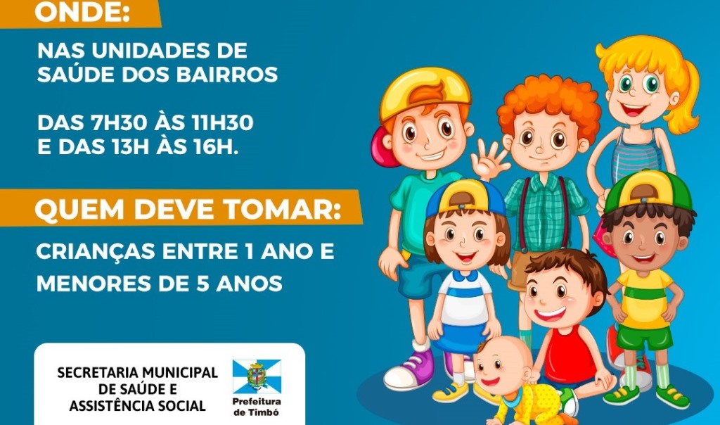Timbó dá início à Campanha de Vacinação contra a Poliomielite Timbó dá início à Campanha de Vacinação contra a Poliomielite