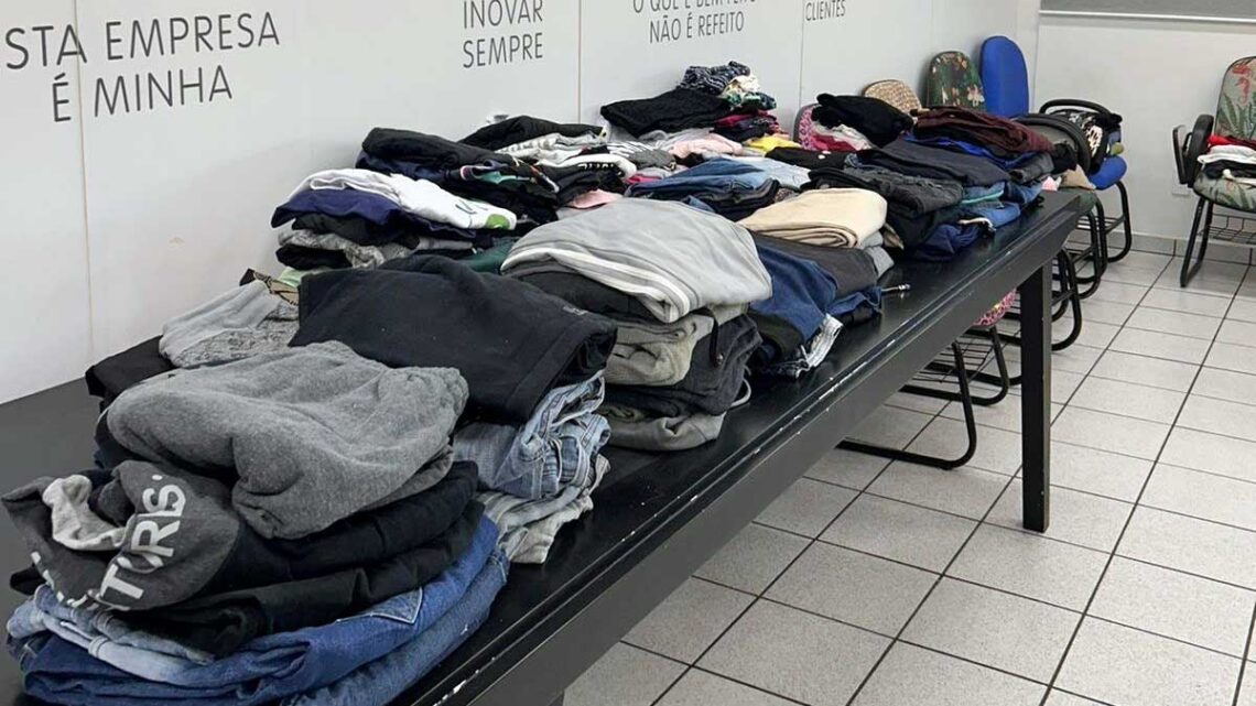 Campanha do agasalho Karsten arrecada roupas de inverno para pessoas em situação de vulnerabilidade social Campanha do agasalho Karsten arrecada roupas de inverno para pessoas em situação de vulnerabilidade social