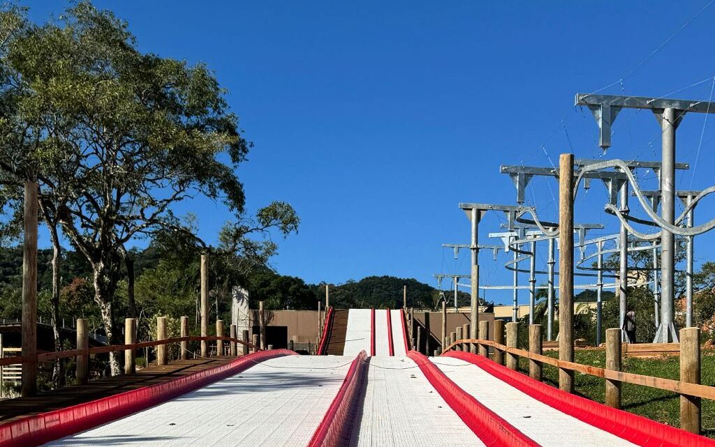 Tubing com descida de mais de 100 metros é nova atração confirmada de parque de Pomerode