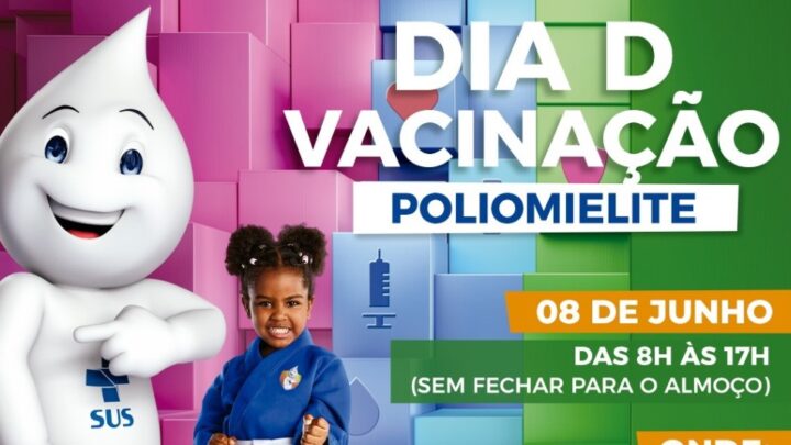 Unidades de Saúde de Timbó abrem neste sábado para Dia D de vacinação contra poliomielite